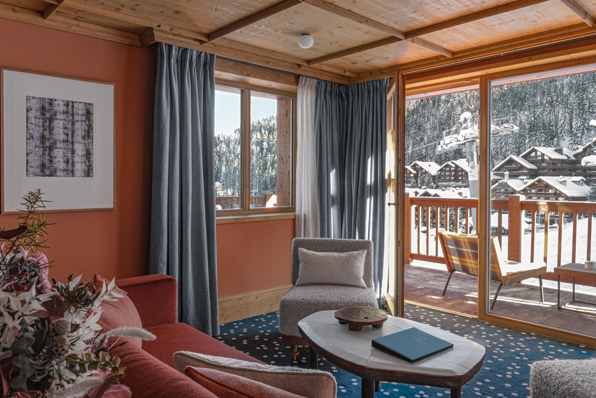 Hotel Le Coucou Méribel Buitenkant foto